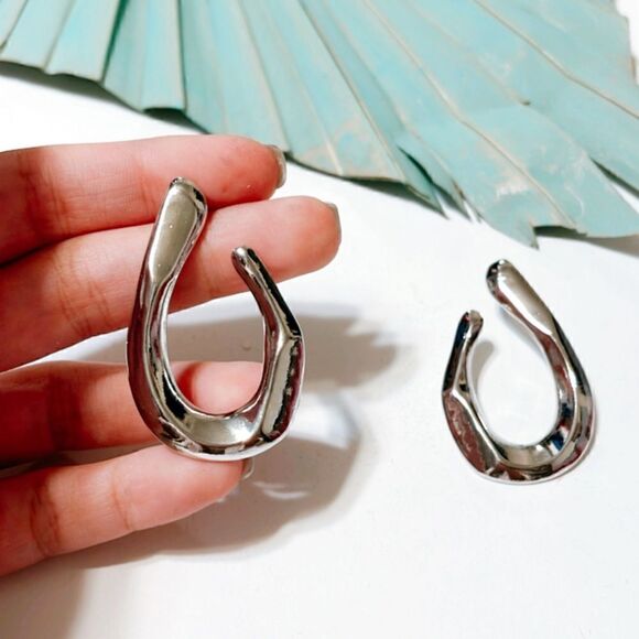 Water drop dangle earrings S119 - Picture 3 of 3